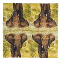 Esscherts design Lunch servetten - Olifant