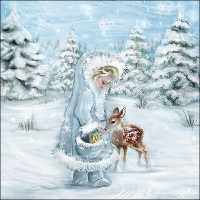 Ambiente - Lunch servetten - Feeding Deer