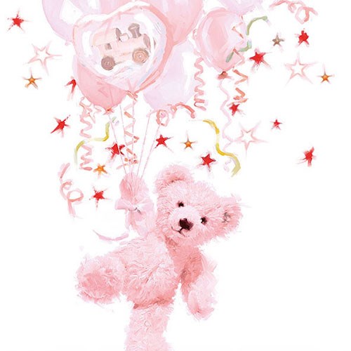 Ambiente Lunch Servetten - Teddy Rose
