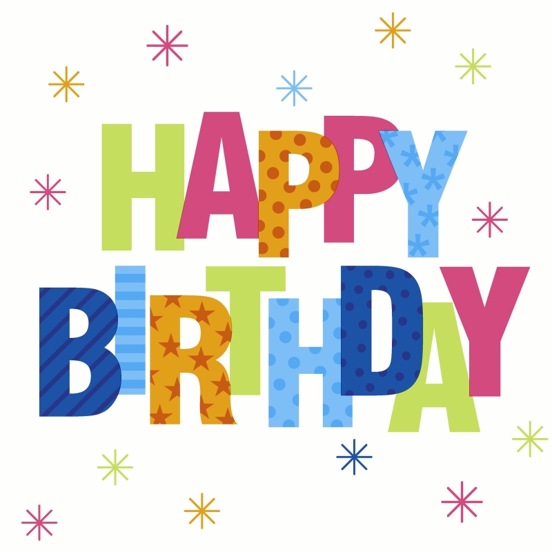 P+D - Lunch servetten - Birthday Stars