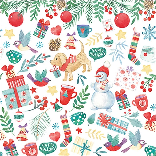 Ambiente - Lunch servetten - Winter Fun