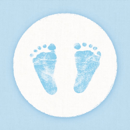 Ambiente Lunch Servetten - Baby Steps Boy