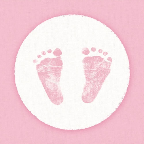 Ambiente Lunch Servetten - Baby Steps Girl