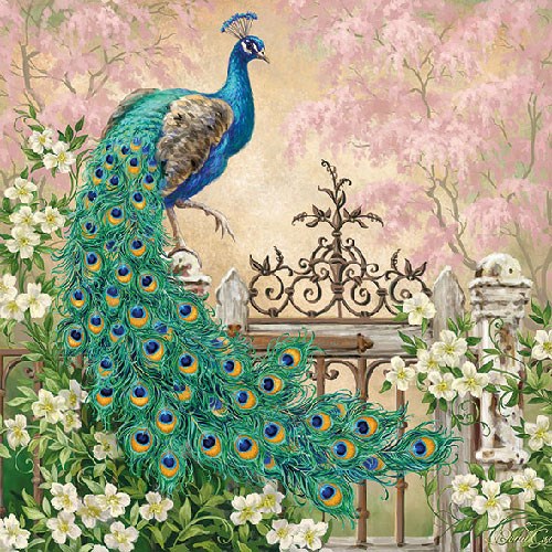 Ambiente Lunch Servetten - Noble Peacock