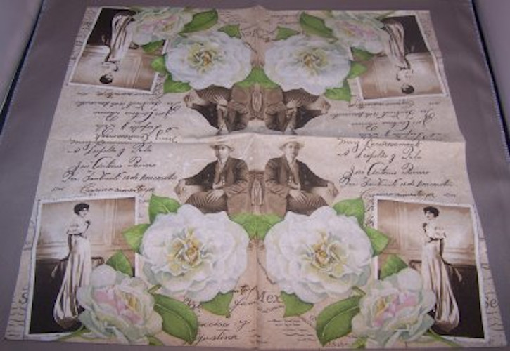 PAW - Lunch servetten - Mr en Mrs