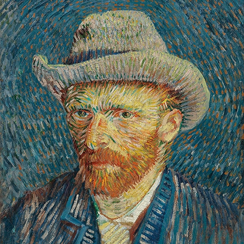 Ambiente Lunch Servetten - Van Gogh Self-Portrait - Vincent van Gogh