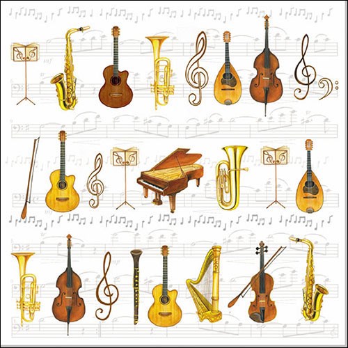 Lunch Servetten - Orchestra