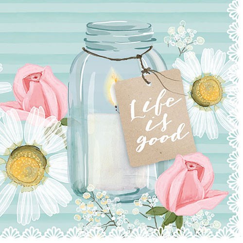 Ambiente - Lunch servetten - Life Is Good Ambiente - Lunch servetten - Life Is Good