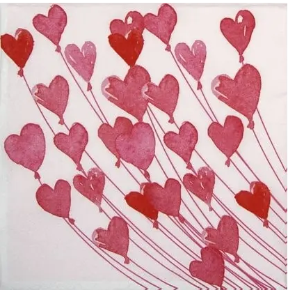 P+D - Cocktail servetten - Love