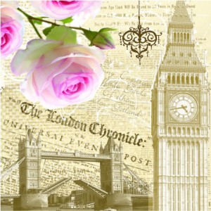 PAW Lunch servetten - Londen