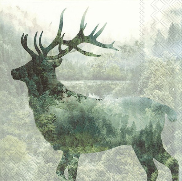 IHR Lunch servetten - Magic deer