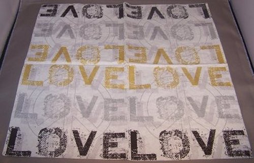 P+D - Lunch servetten - Love meets peace