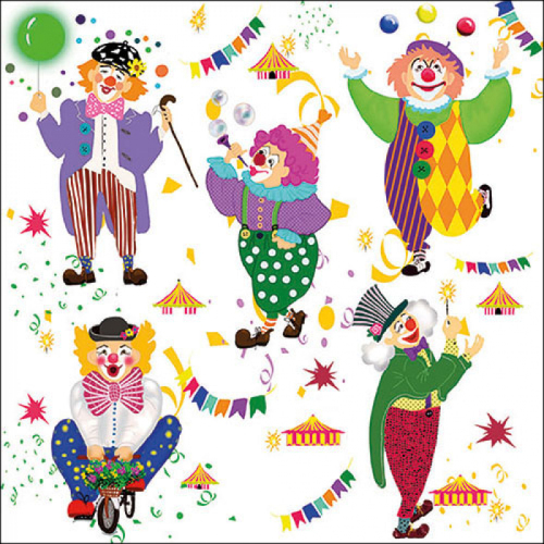 Ambiente Lunch Servetten - Carnival Ambiente Lunch Servetten - Carnival
