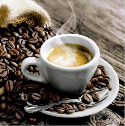 P+D - Lunch servetten - Coffee