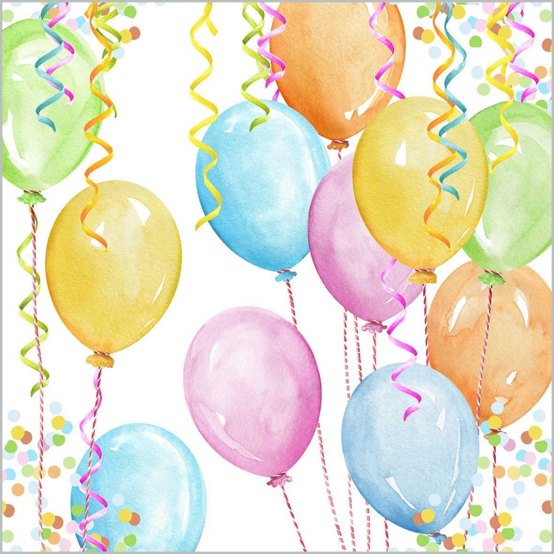 PPD Lunch servetten - Baloon Party