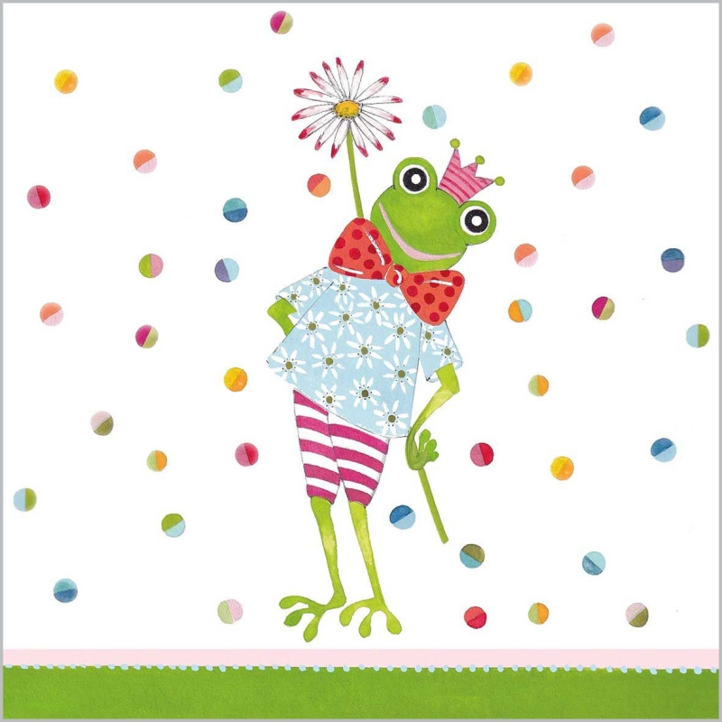 PPD Lunch servetten - Happy Frog PPD Lunch servetten - Happy Frog