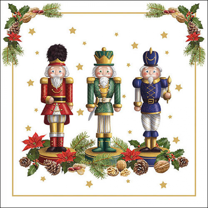 Ambiente Lunch Servetten - Bearded nutcracker