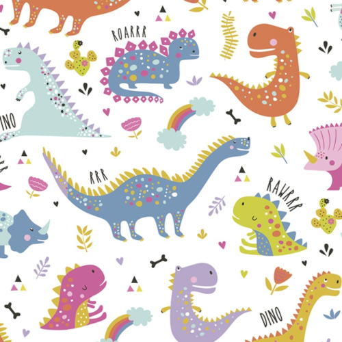 Daisy Lunch servetten - Funny Dinosaurs