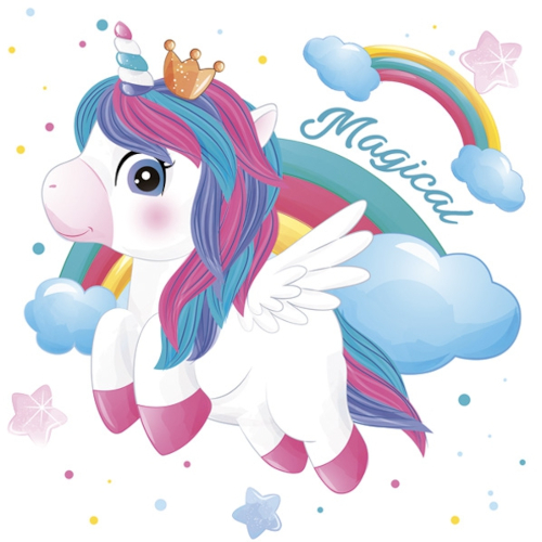 Daisy - Lunch servetten - Magical Unicorn Daisy - Lunch servetten - Magical Unicorn