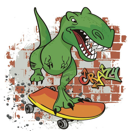 Daisy Lunch servetten - Crazy Dino