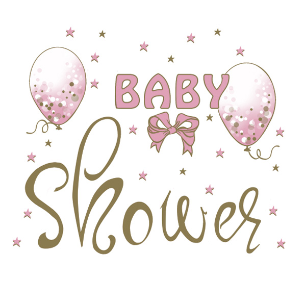 Lunch servetten - Baby Shower Pink