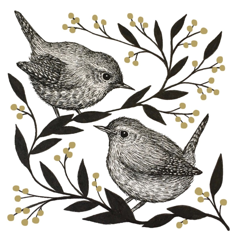 Lunch servetten - Nightingale