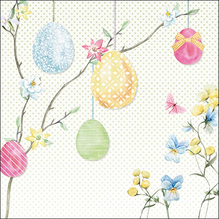 Ambiente Lunch Servetten - Hanging Eggs