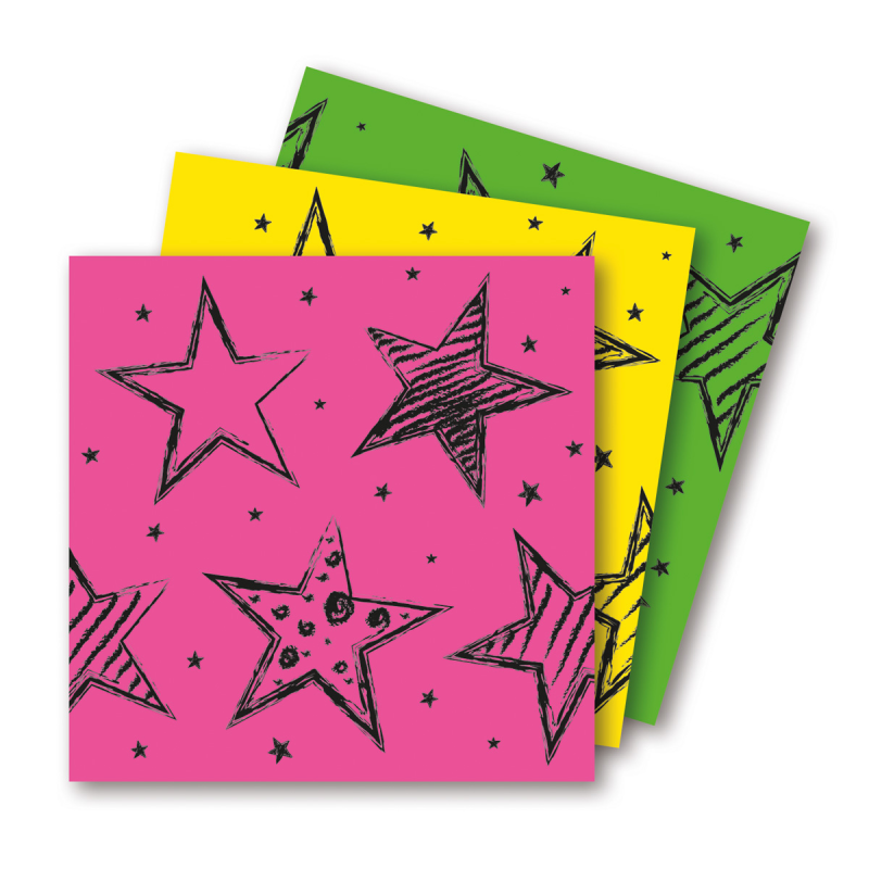 Folat - Lunch servetten - Neon Party