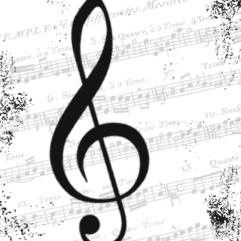 PPD Lunch servetten - I Love Music