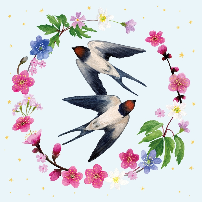 PPD - Lunch servetten - Romantique