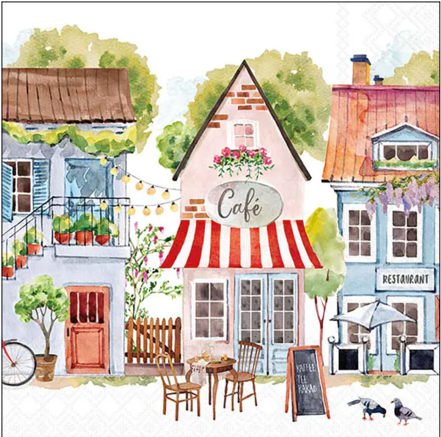 Ambiente Lunch Servetten - Cottages