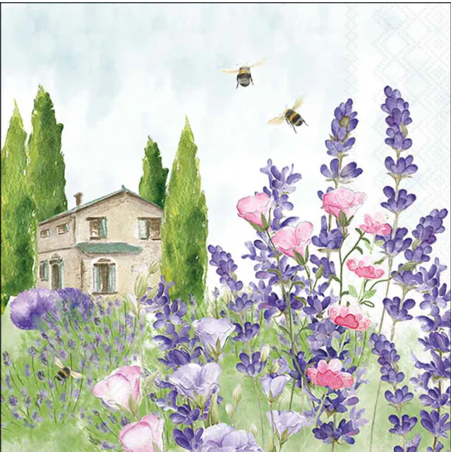 Ambiente Lunch Servetten - Lavender meadow Ambiente Lunch Servetten - Lavender meadow