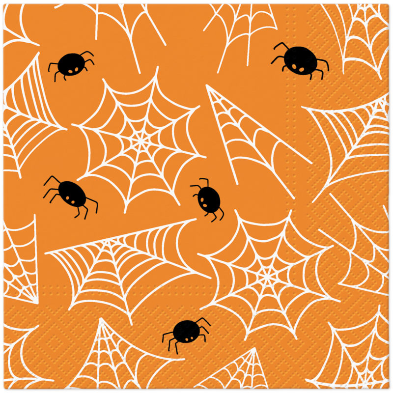 PAW - Lunch servetten - Spider's Web