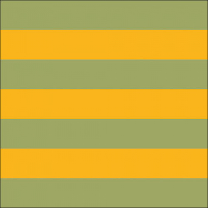 Ambiente Lunch Servetten - Block stripe yellow/green