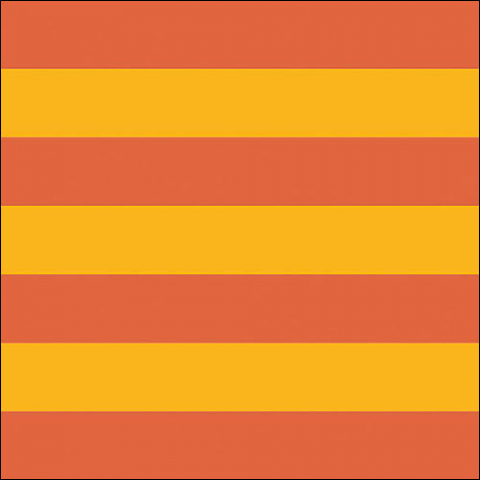 Ambiente Lunch Servetten - Block stripe yellow/orange
