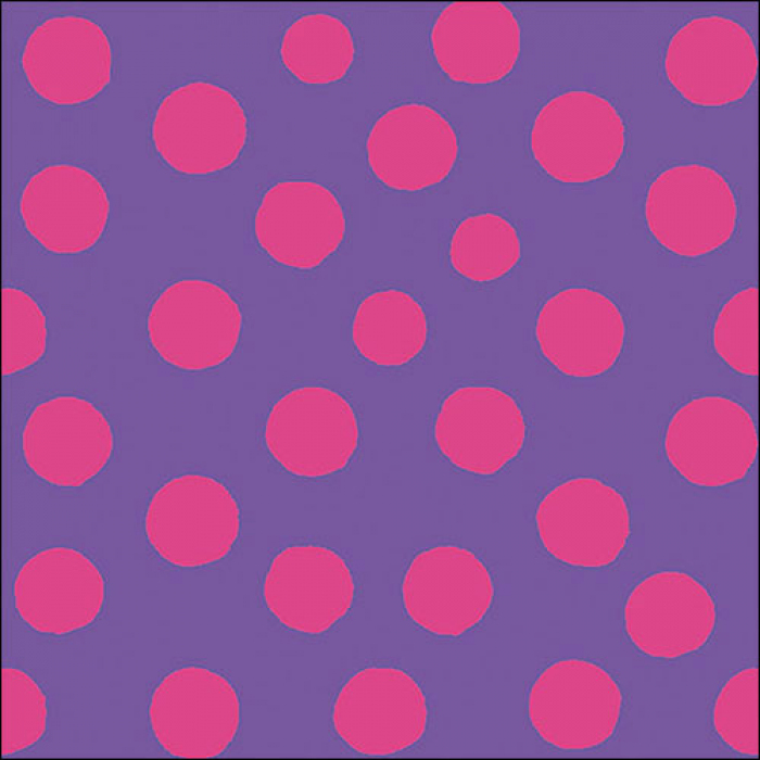 Ambiente Lunch Servetten - Polka dots - Pink/Purple