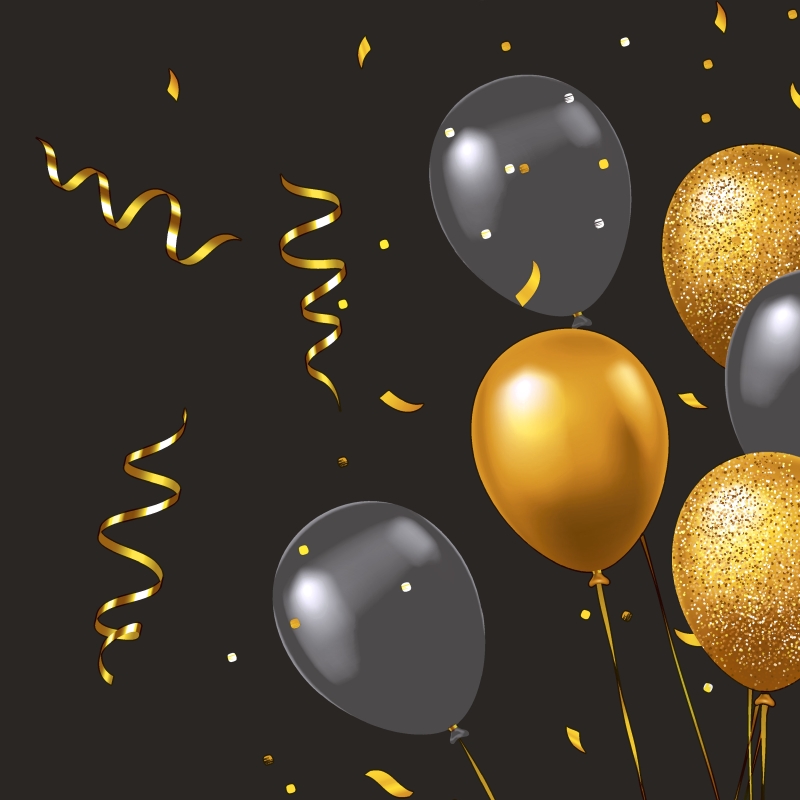 P+D - Lunch servetten - Elegant Balloons