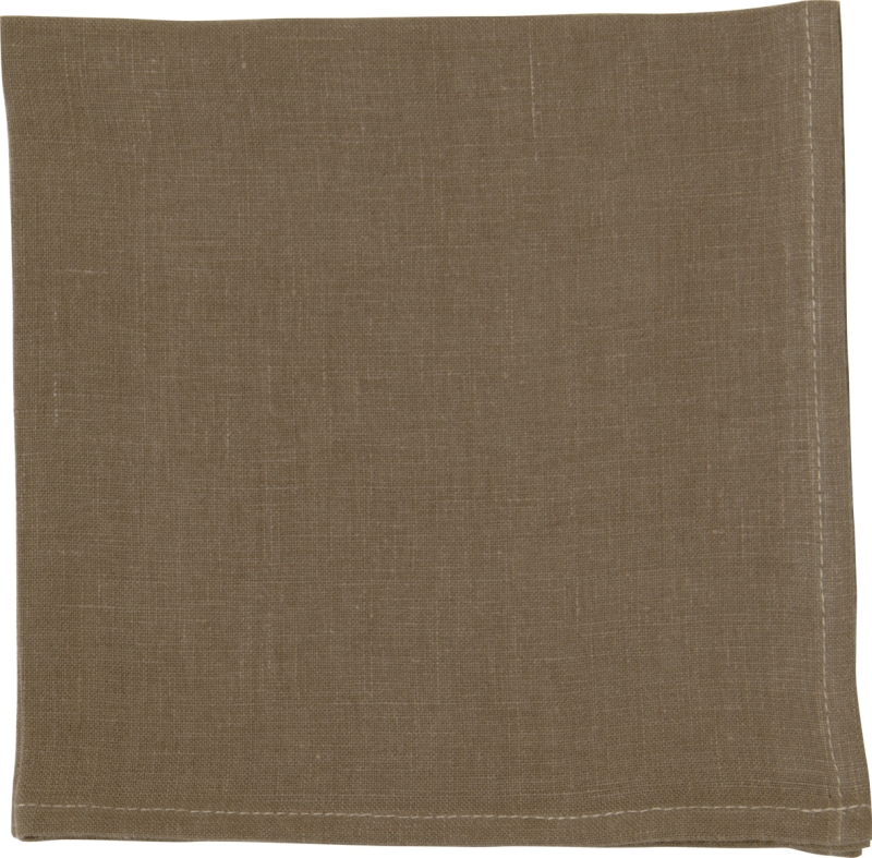 IHR - Linnen dinner servet - LINEN UNI light mud