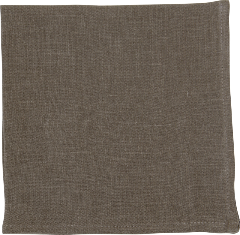 IHR Linnen dinner servet - LINEN UNI Gray