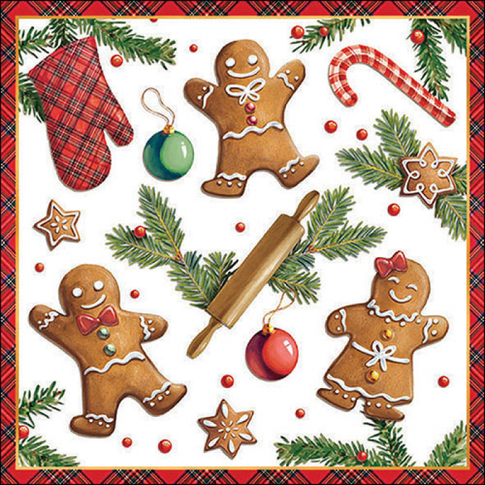 Lunch Servetten - Gingerbread cookies