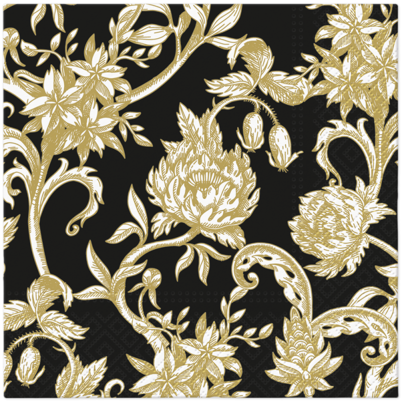 Lunch servetten - Baroque Flowers