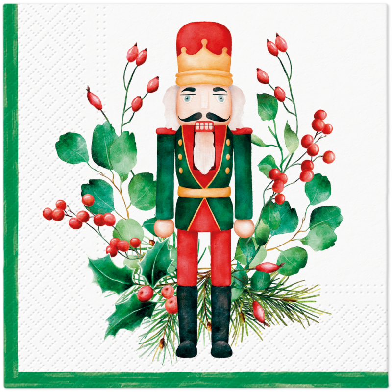 PAW - Lunch servetten - Composition With Nutcracker