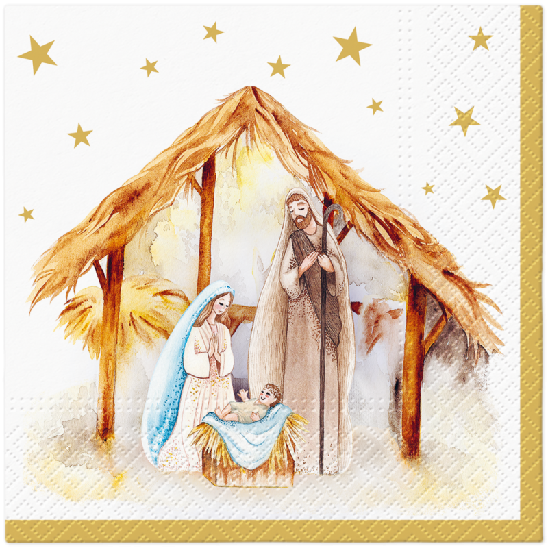 PAW - Lunch servetten - Holy Family Blessing