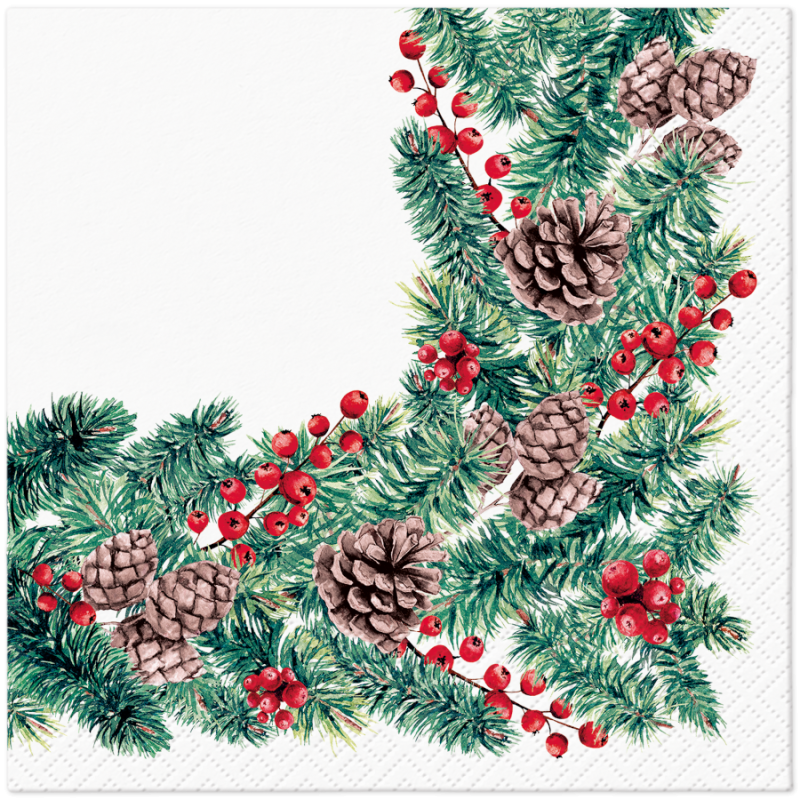PAW - Lunch servetten - Winter Branches