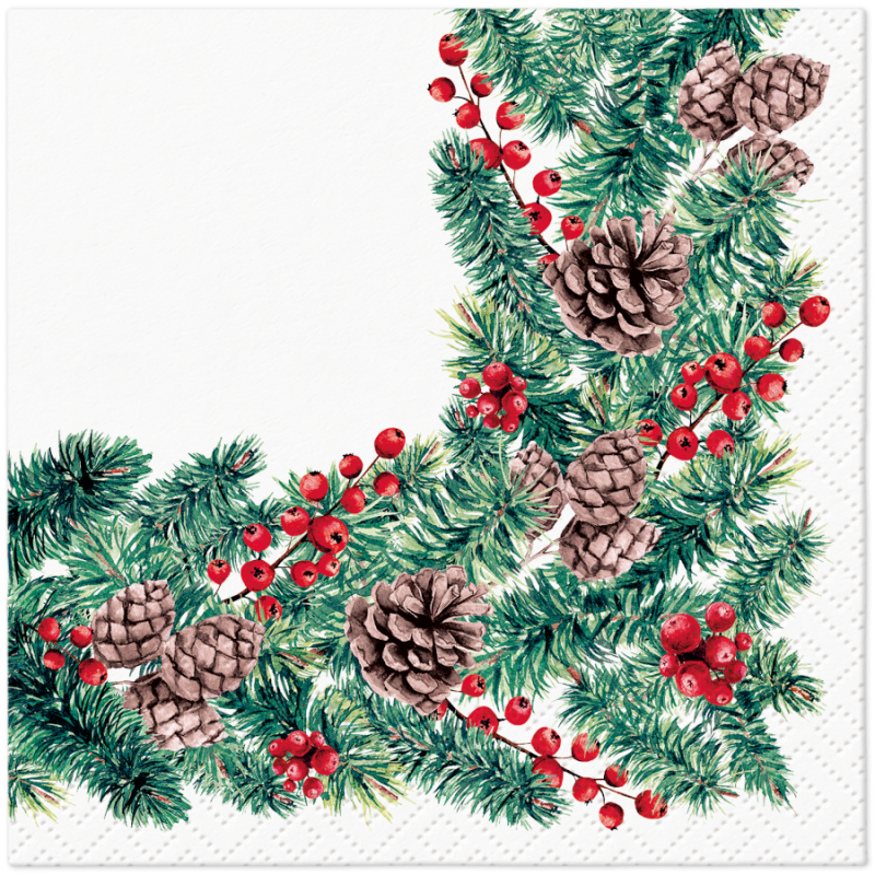 Cocktail servetten - Winter Branches