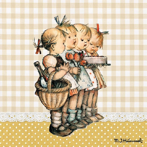 Ambiente Lunch Servetten - The birthday gift Hummel