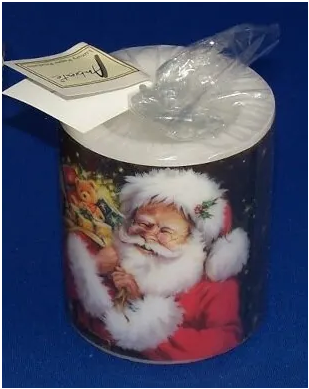 Ambiente - Kleine kaars -  santa with gifts