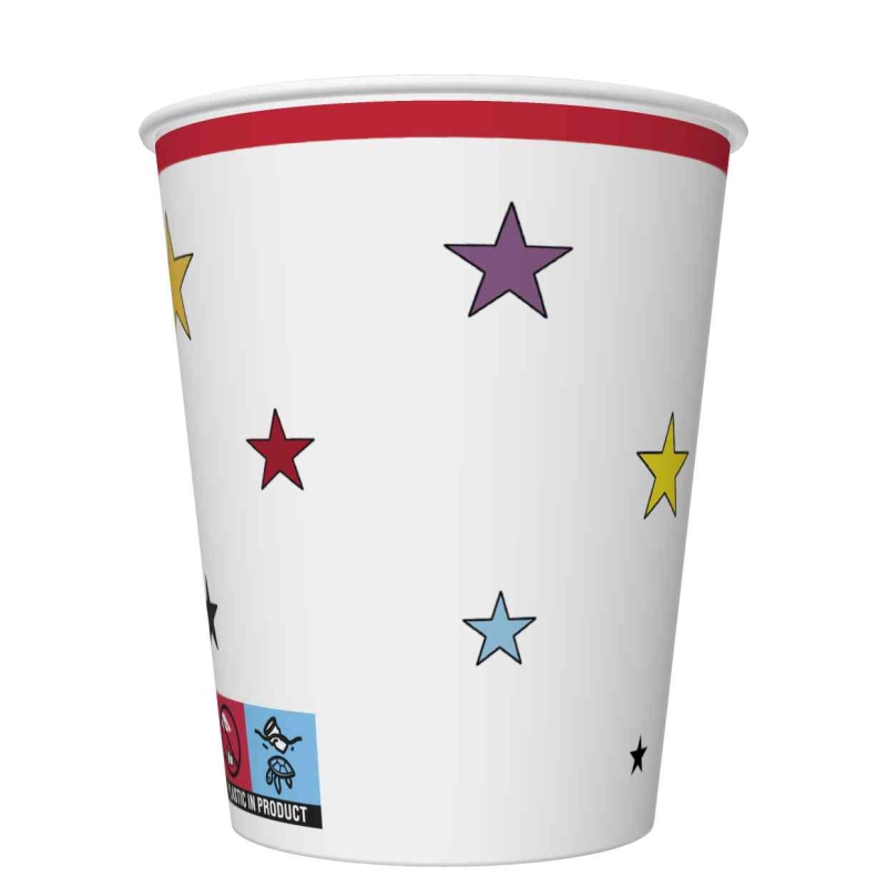 Daisy - Papieren bekers - Cartoon Cars Daisy - Papieren bekers - Cartoon Cars