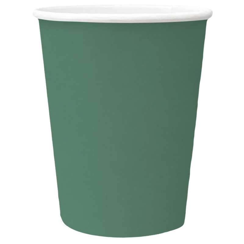 PAW - Papieren bekers - Dark Green PAW - Papieren bekers - Dark Green