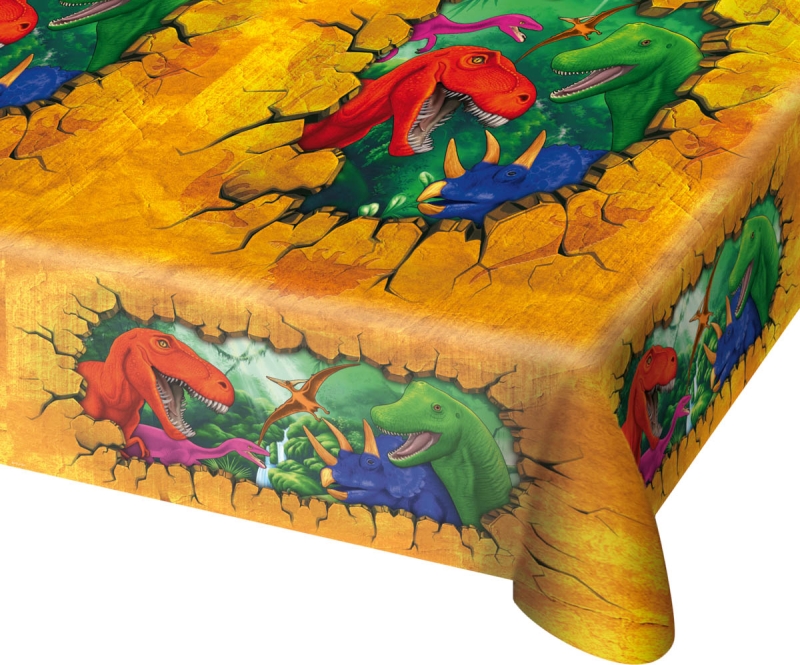 Folat - Tafelkleed 130x80cm - Dinosaurus Folat - Tafelkleed 130x80cm - Dinosaurus